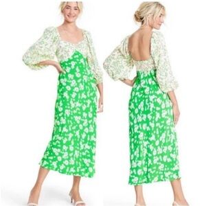 RIXO x Target Daisy Long Sleeve Swing Dress, size 8